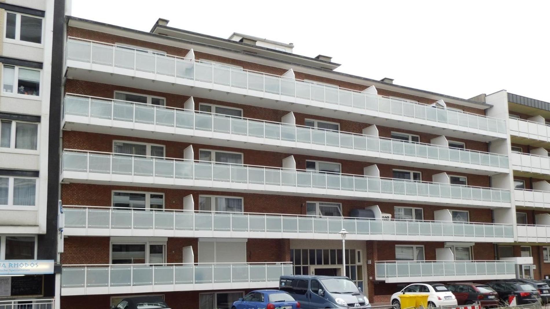 6-208, Sehr Strandnah, Im Herzen Westerlands, Westbalkon, 1 Zi Luaran gambar