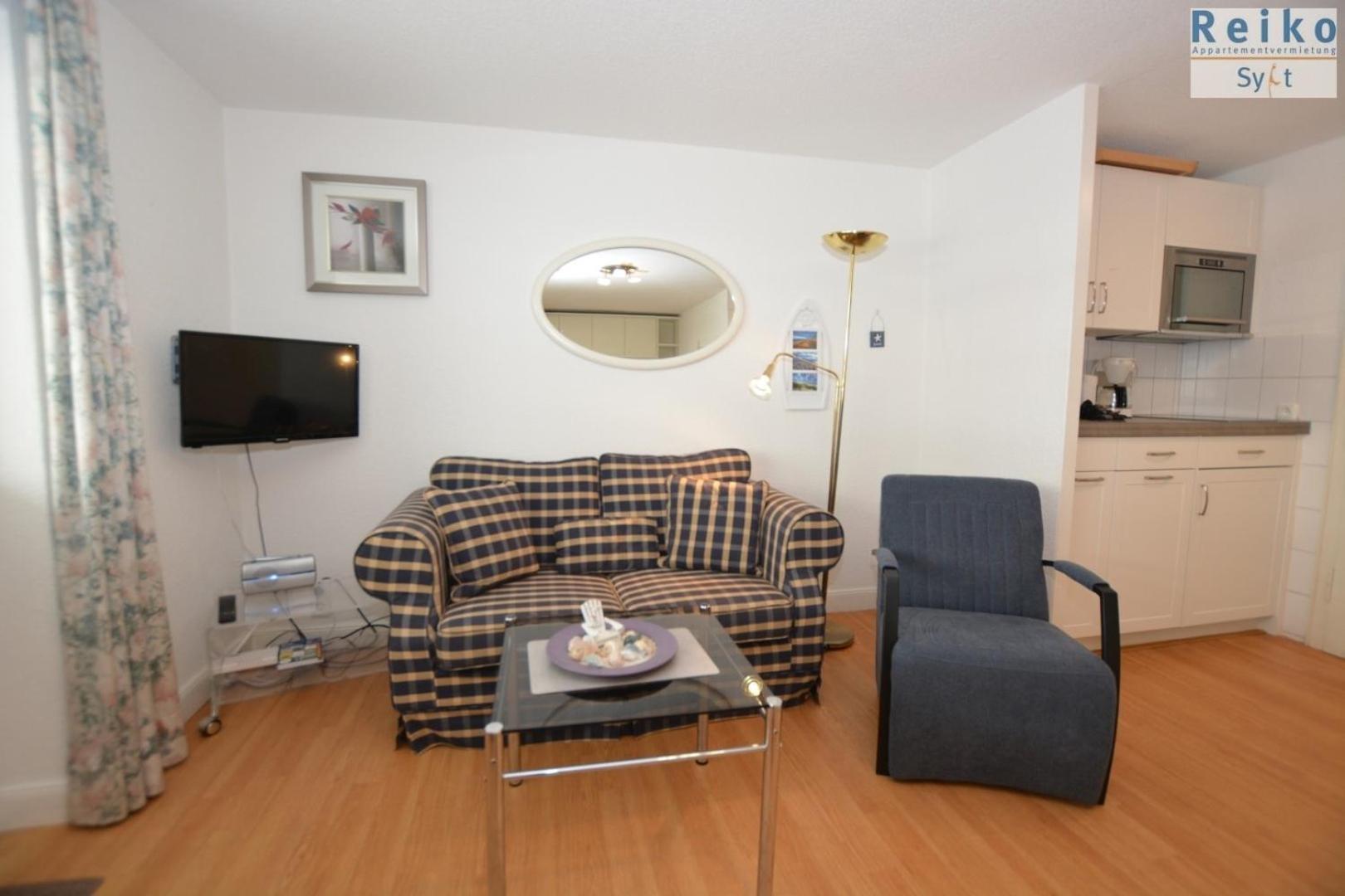 6-208, Sehr Strandnah, Im Herzen Westerlands, Westbalkon, 1 Zi Luaran gambar